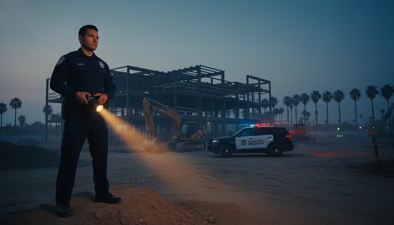 Construction Security Services: The 2026 Guide to Protecting SoCal Job Sites